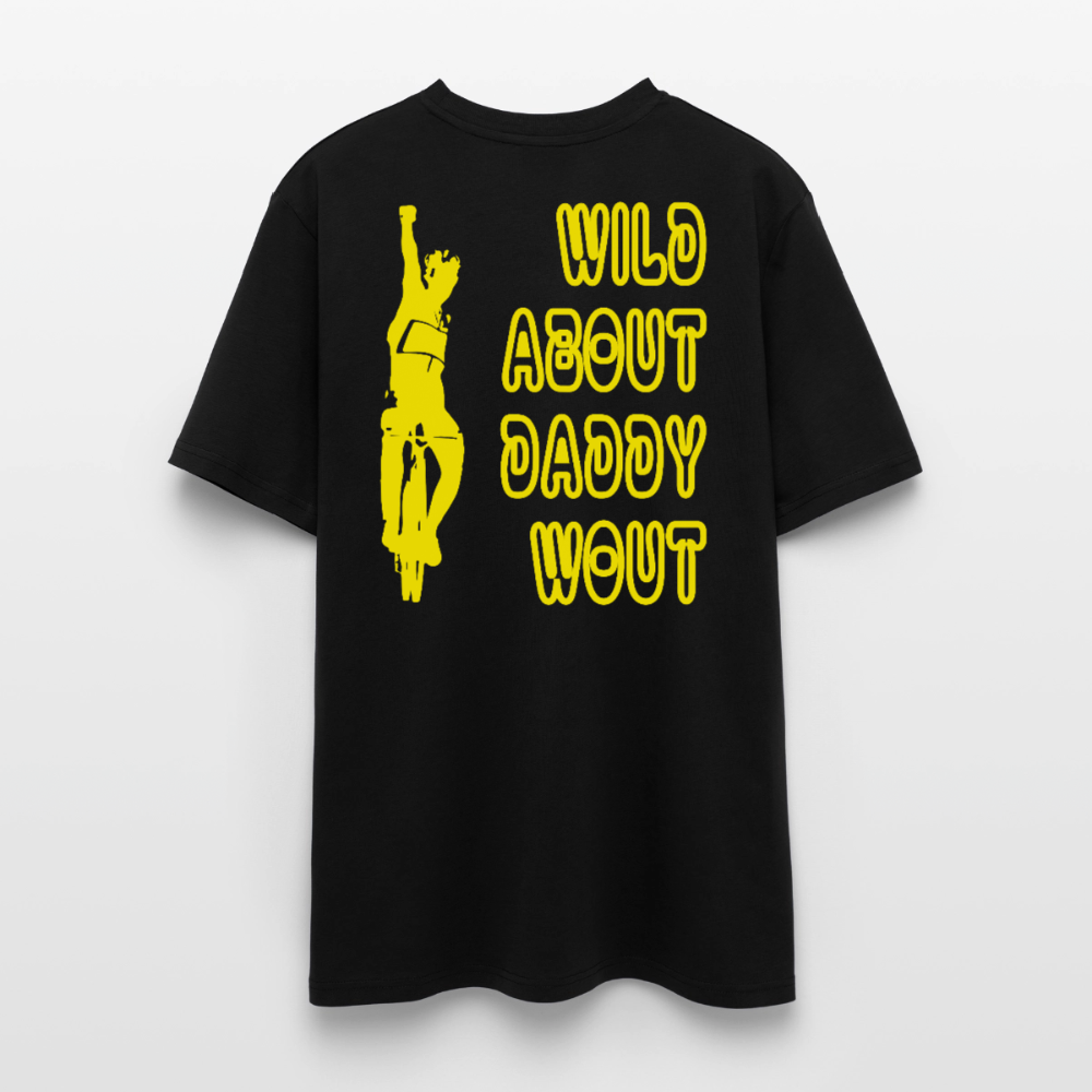 Wild about Daddy Wout Unisex Shirt - Schwarz