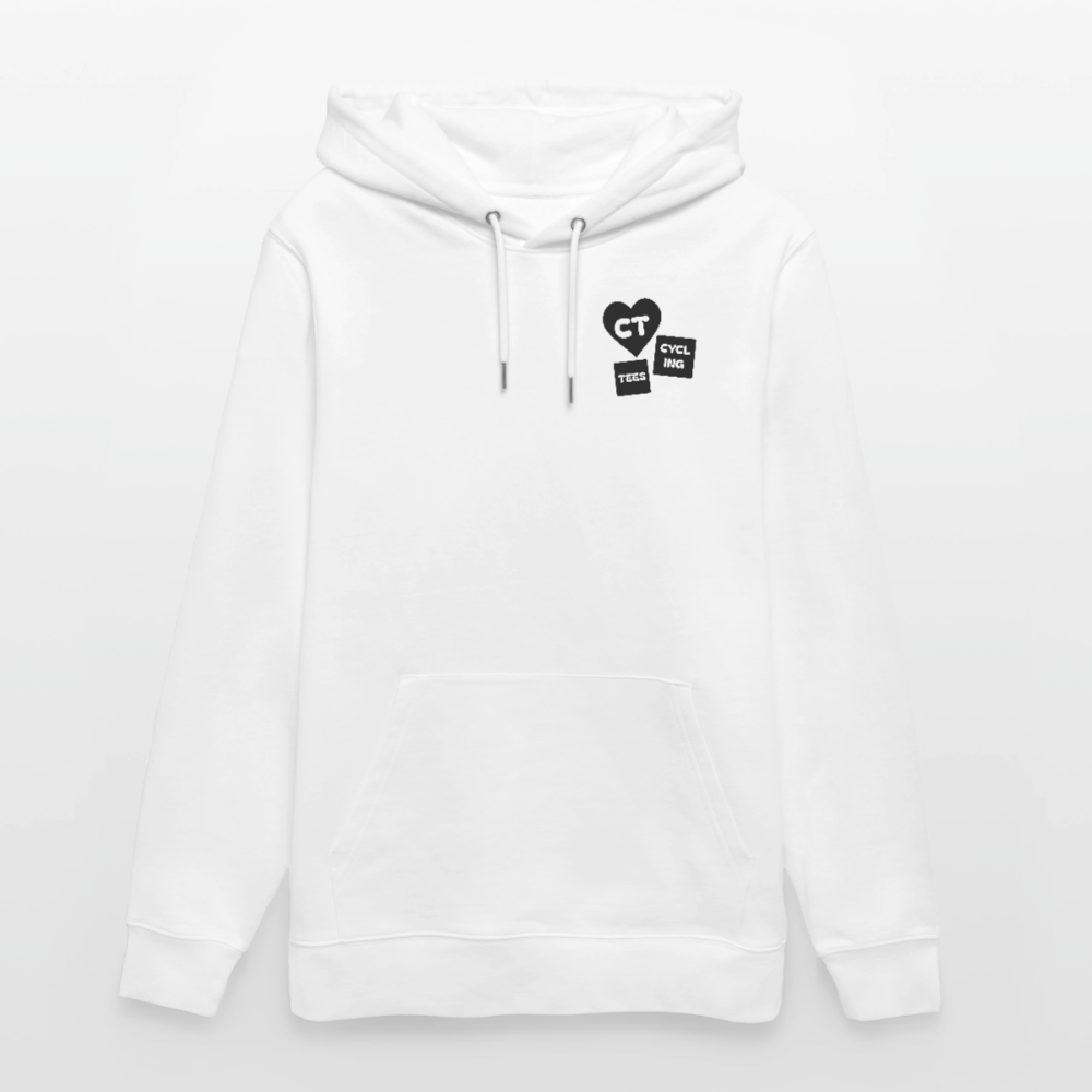 No Wheel Suckers - Unisex Bio Hoodie - Weiß