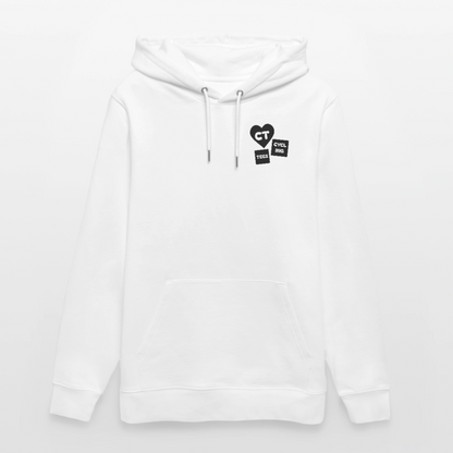 No Wheel Suckers - Unisex Bio Hoodie - Weiß