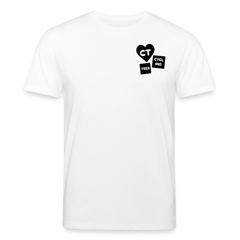 No Wheel Suckers - Unisex Bio T-Shirt - Weiß