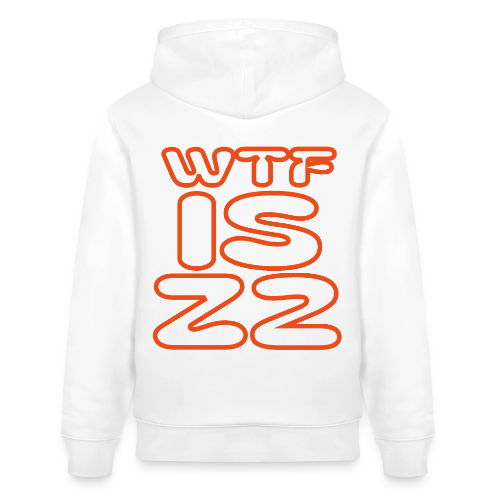 WTF Is Z2 - Unisex Bio Hoodie - Stanley&Stella - Weiß