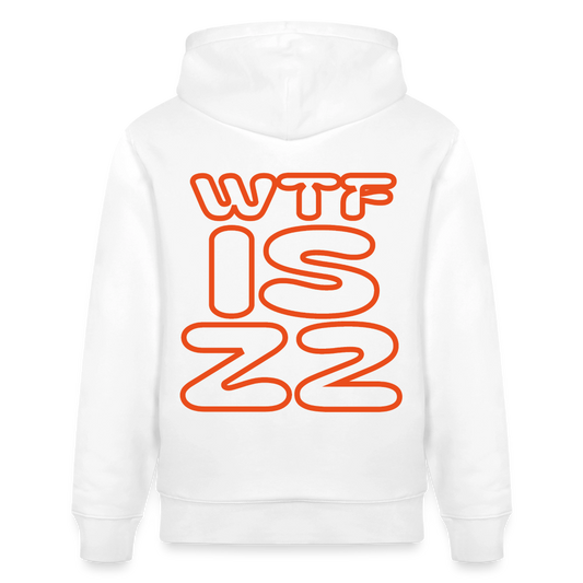 WTF Is Z2 - Unisex Bio Hoodie - Stanley&Stella - Weiß